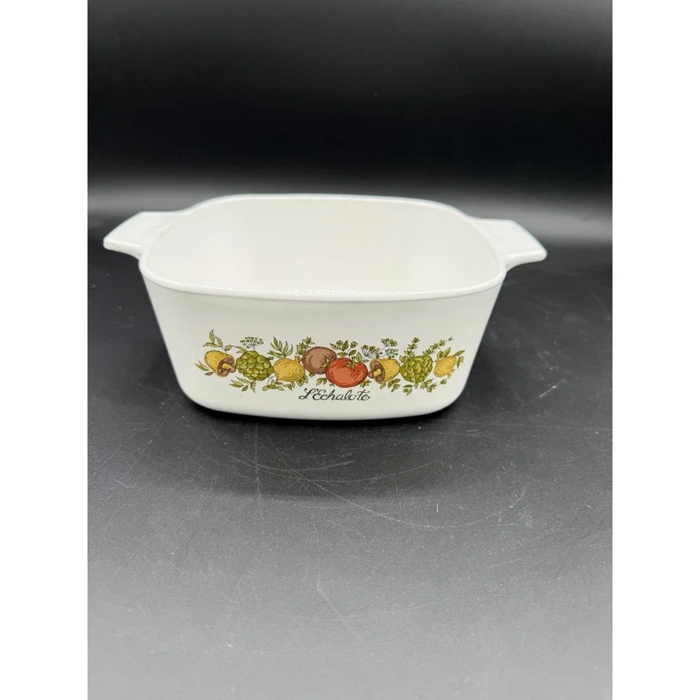 🍲 Vintage Corning Ware Spice of Life 1.5 Qt Casserole Dish 🥘 No Lid 🌿